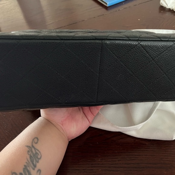 Chanel jumbo classic 18 series caviar - Picture 4 of 5